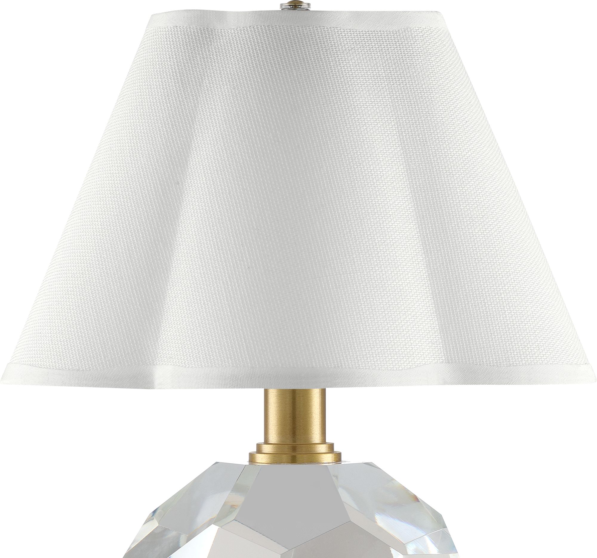 Image 4 Possini Euro Chelsea 10 1/4" Geometric Glass Battery Power Accent Lamp more views