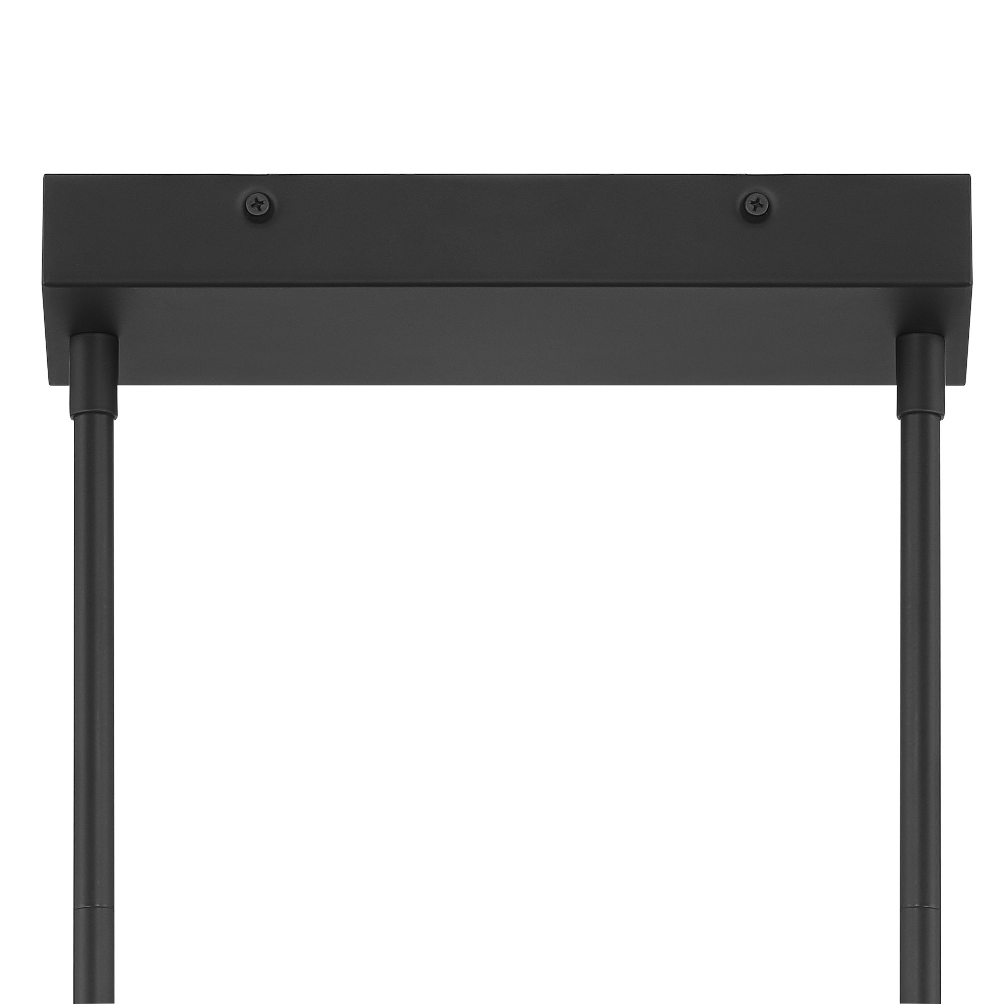 Watch A Video About the Christy Matte Black Gold 3 Light LED Island Pendant