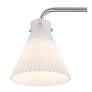 3_Possini Euro Cielo 33" Wide Brushed Nickel 4-Light Bath Light more views