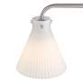 4_Possini Euro Cielo 33" Wide Brushed Nickel 4-Light Bath Light more views