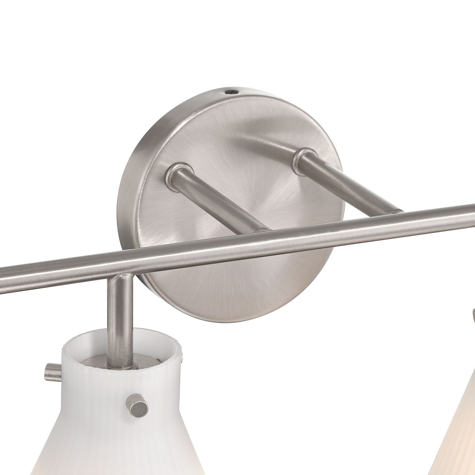 Image 5 Possini Euro Cielo 33" Wide Brushed Nickel 4-Light Bath Light more views