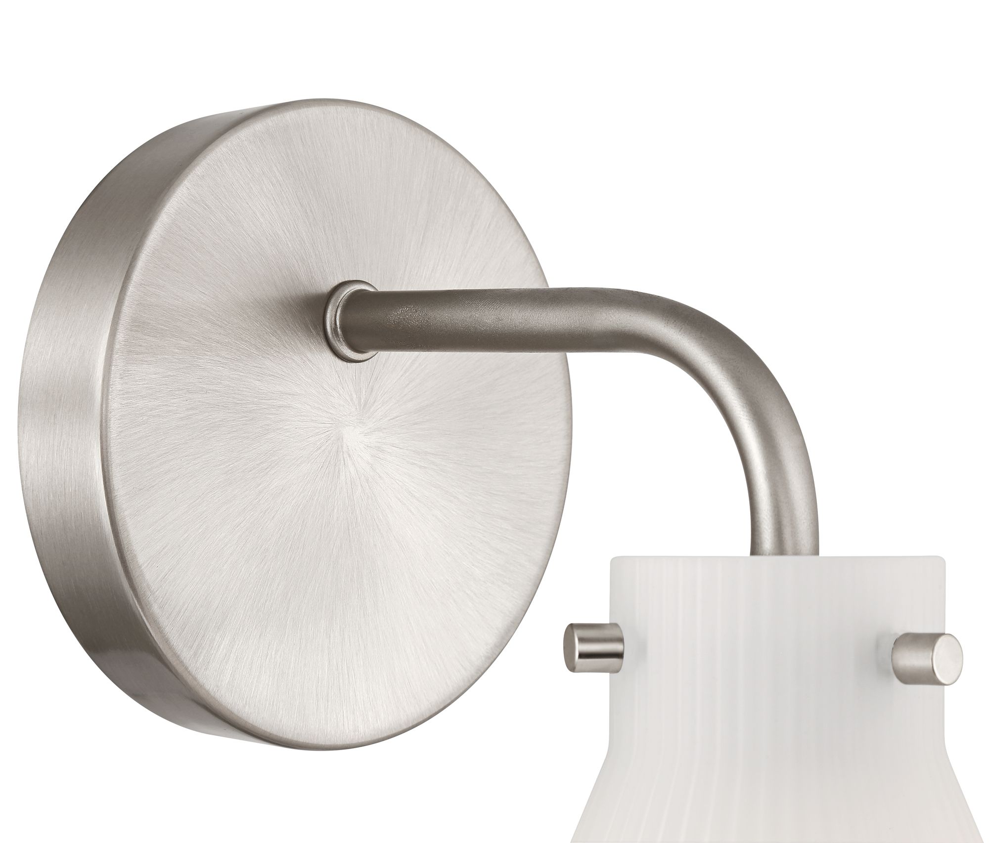 Image 3 Possini Euro Cielo 9" High Brushed Nickel Wall Sconce Set of 2 more views