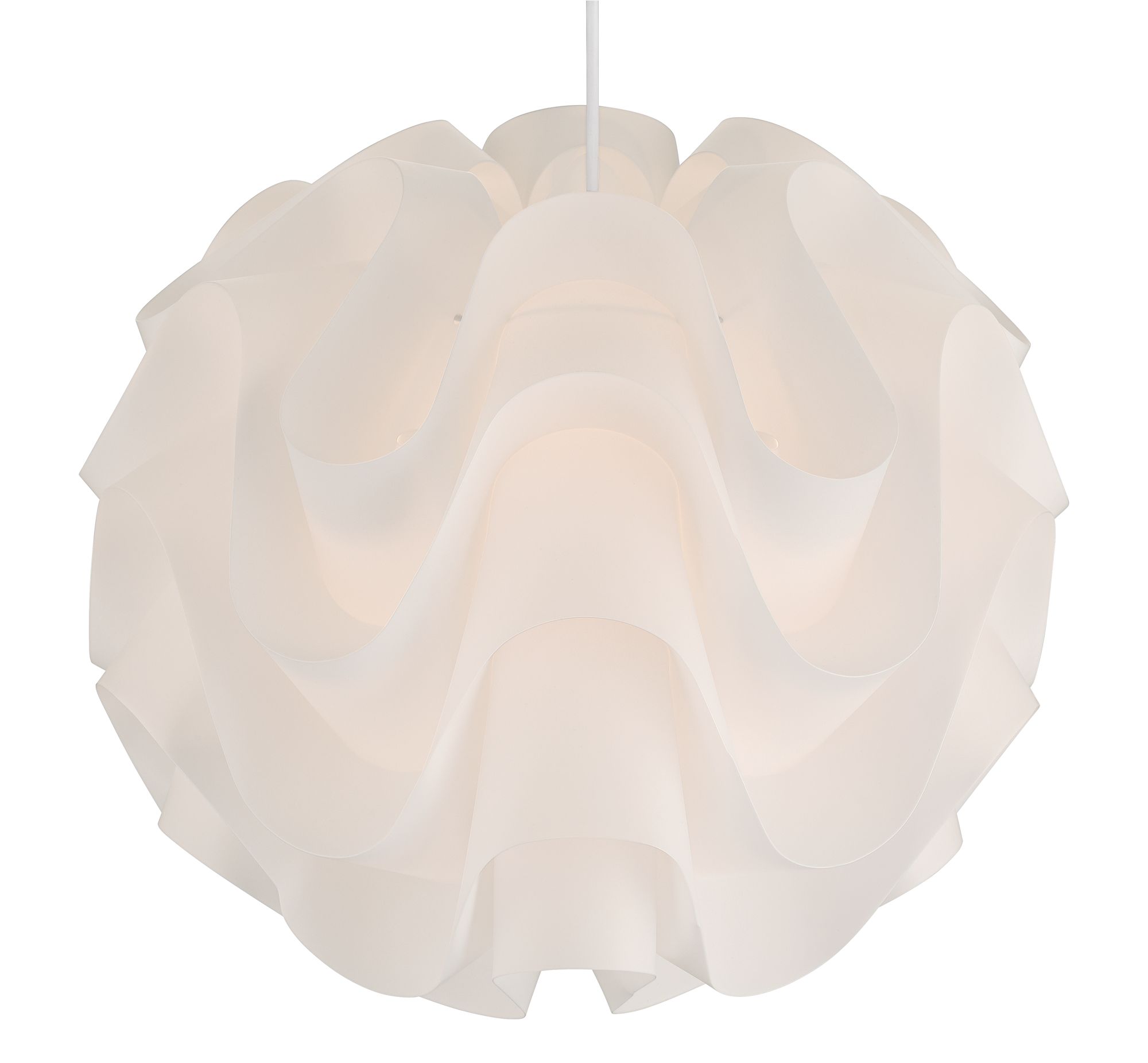 Image 3 Possini Euro Cirrus 20" Wide White Cloud Orb Pendant Light more views