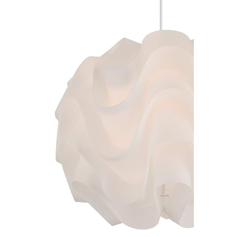 Image 5 Possini Euro Cirrus 20" Wide White Cloud Orb Pendant Light more views