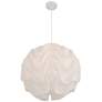 Possini Euro Cirrus 20" Wide White Cloud Orb Pendant Light