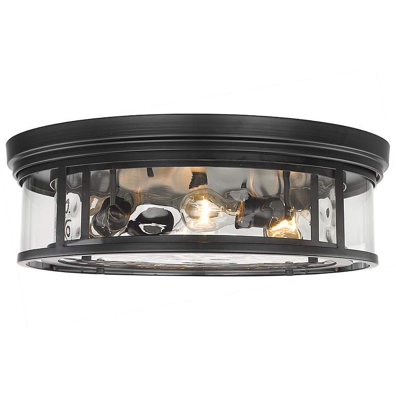 Image 7 Possini Euro Clarion 20 3/4" Wide Matte Black 4-Light Ceiling Light more views