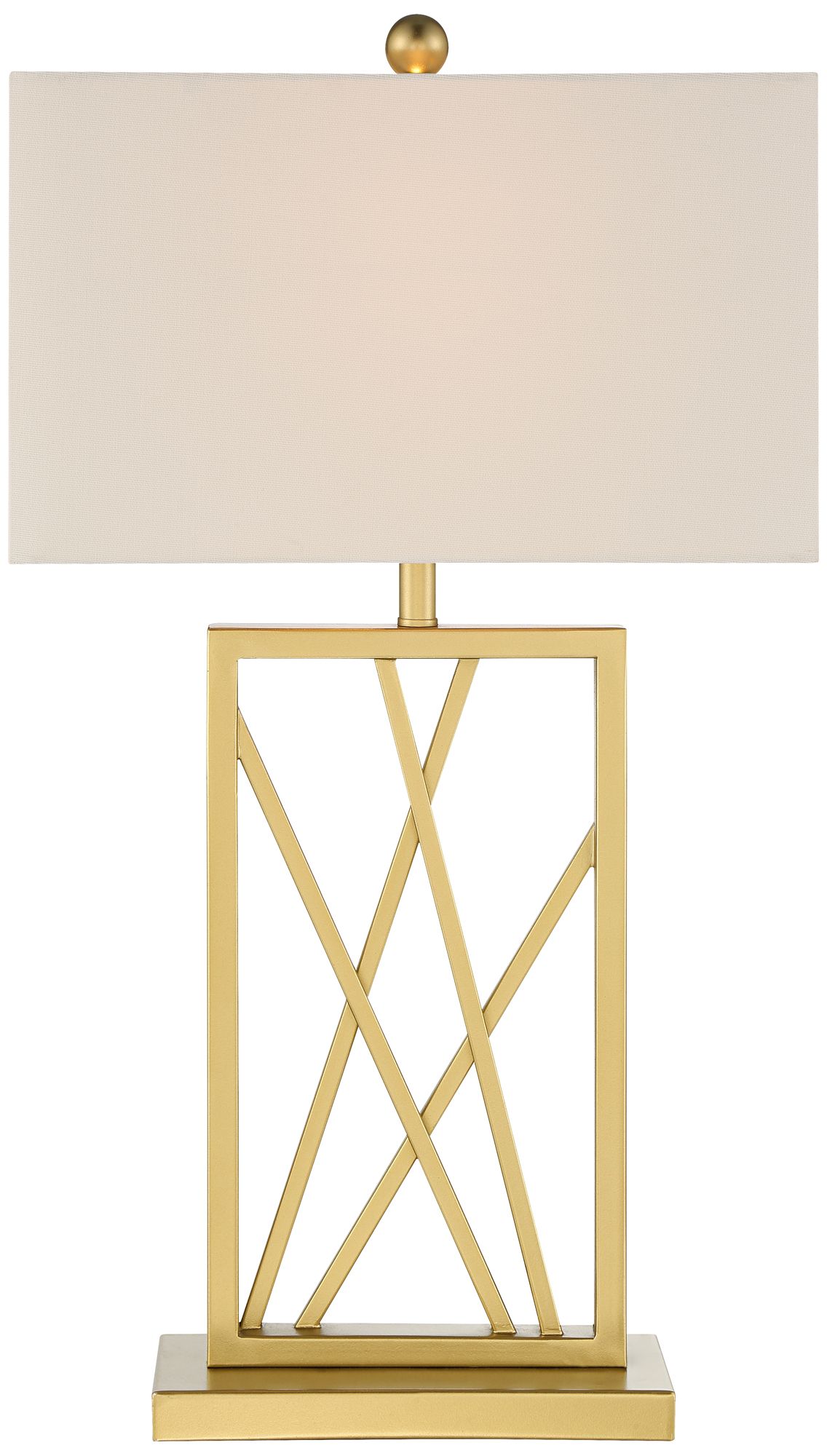 Image 7 Possini Euro Claudia Gold Open Metal Base Table Lamps Set of 2 more views