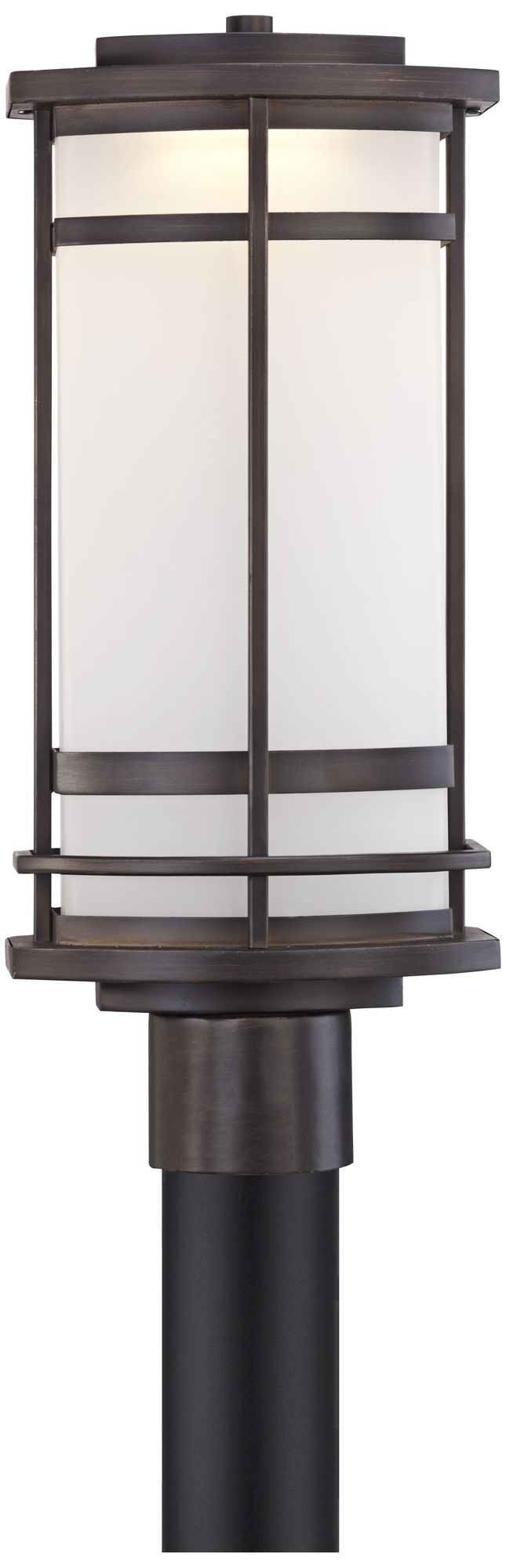 Possini Euro Clemson 18 3/4"H Bronze LED Outdoor Post Light