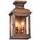 Possini Euro Cobb 13 1/2"H Painted Copper Outdoor Wall Light