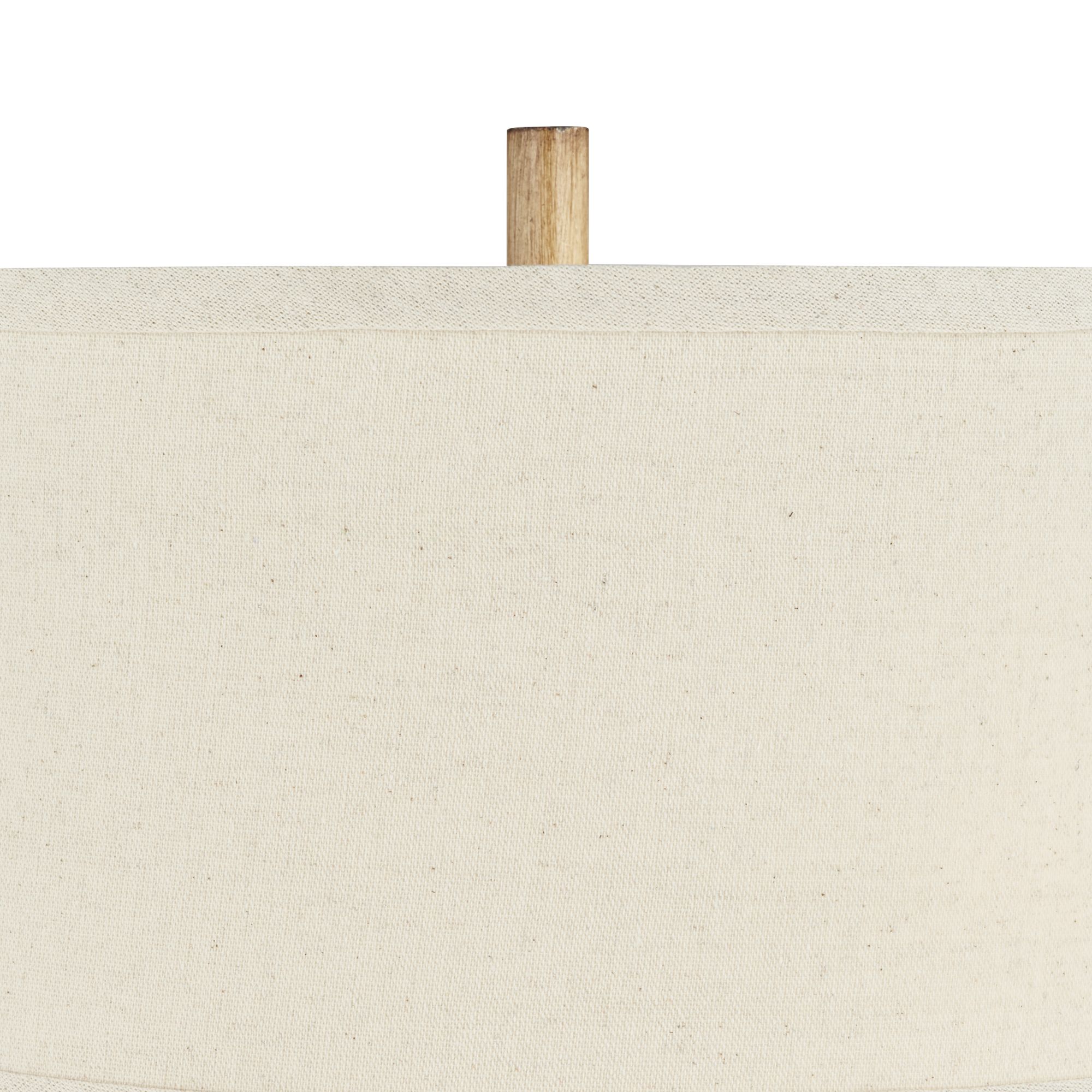 Image 3 Possini Euro Cody 24 1/2" Textured Pebble Beige Table Lamps Set of 2 more views