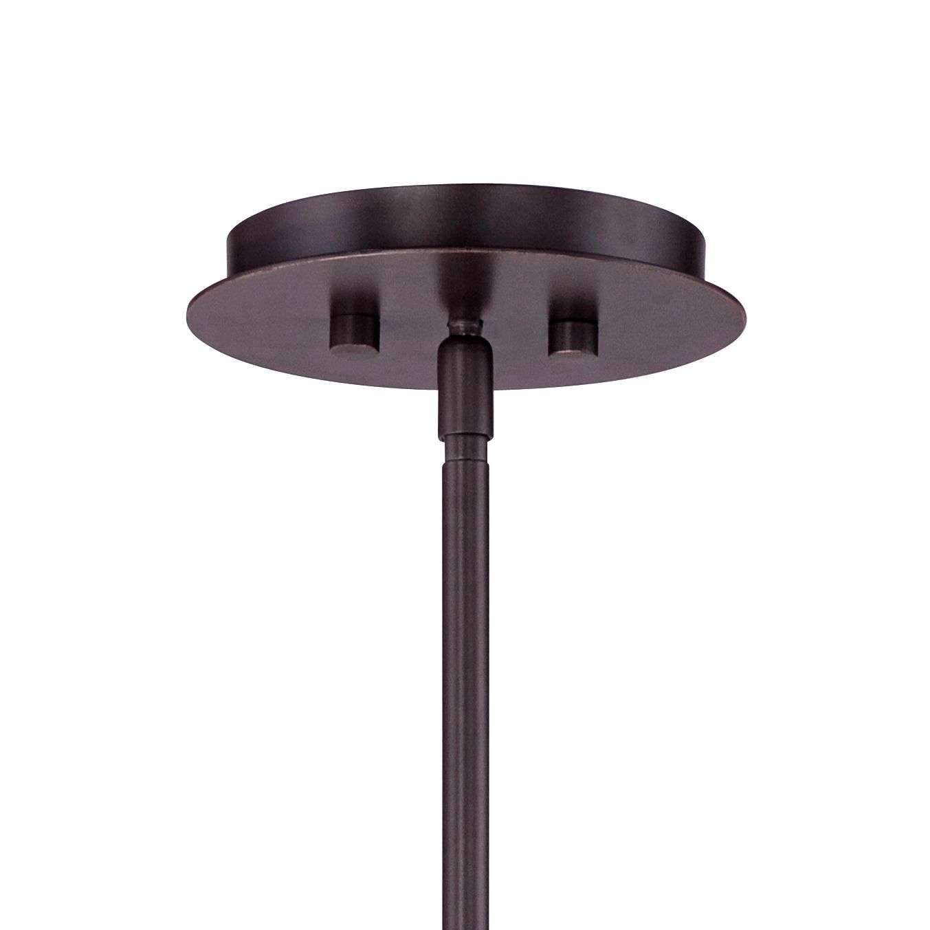 Image 5 Possini Euro Concentric 25" Wide Bronze and Burlap Modern Pendant more views