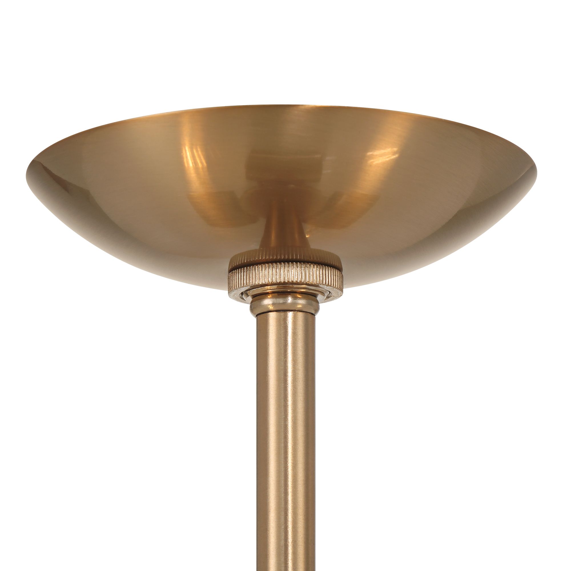 Image 6 Possini Euro Conero 18" Wide Soft Gold Coastal 3-Light Ceiling Light more views