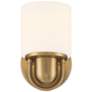4_Possini Euro Copenhagan 8 1/4" High Warm Brass Wall Sconce more views
