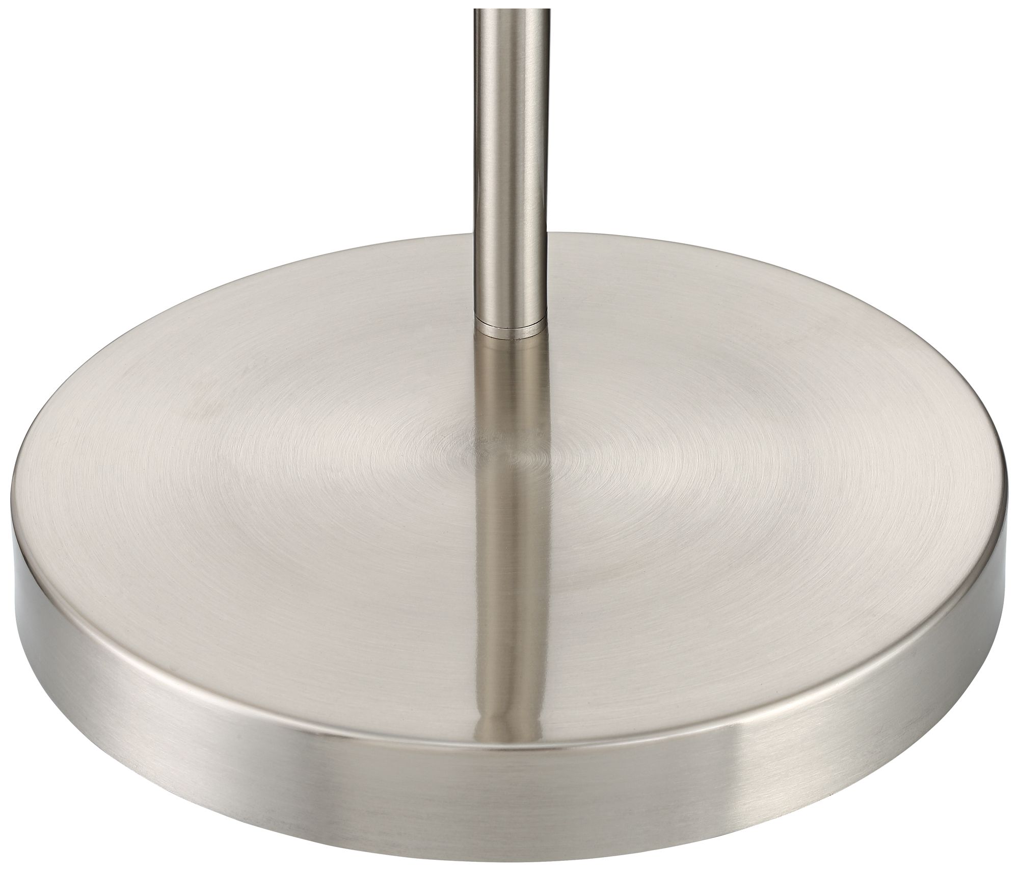 Image 4 Possini Euro Cora 72" Brushed Nickel Arc Floor Lamp with USB Dimmer more views