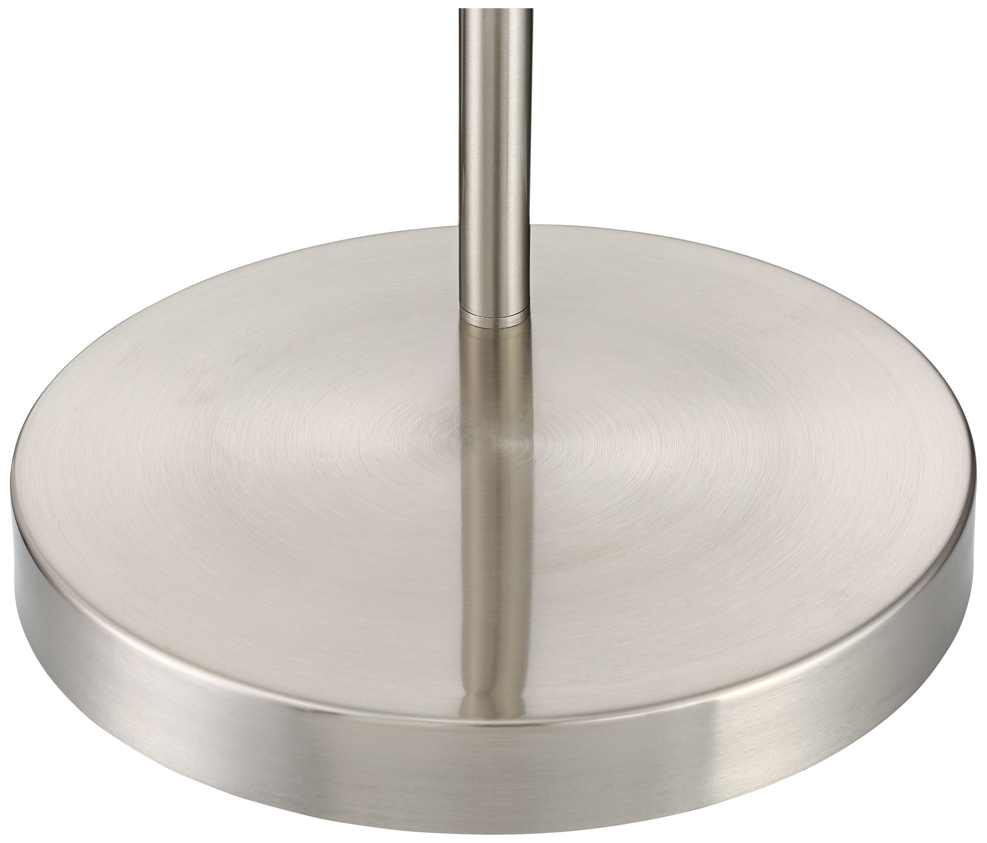 Image 6 Possini Euro Cora 72" High Brushed Nickel Modern Arc Floor Lamp more views