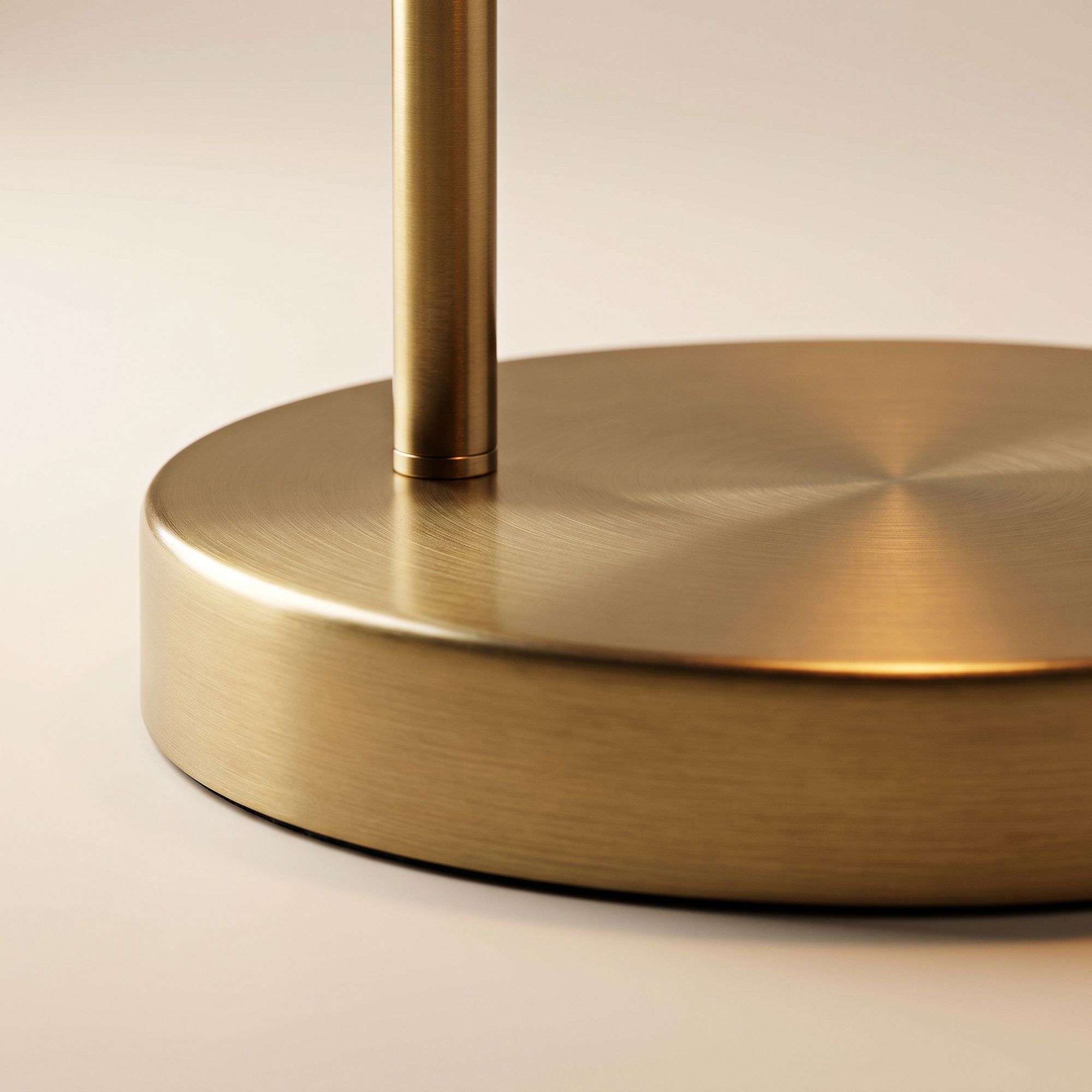 Image 5 Possini Euro Cora 72" High Brass Metal Modern Arc Floor Lamp more views
