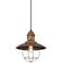 Possini Euro Corvalis 11 3/4" Wide Caged Metal Pendant Light