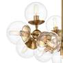 Watch A Video About the Possini Euro Cosas Warm Brass 13 Light Pendant