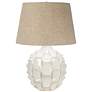 Watch A Video About the Cosgrove Round White Ceramic Table Lamp