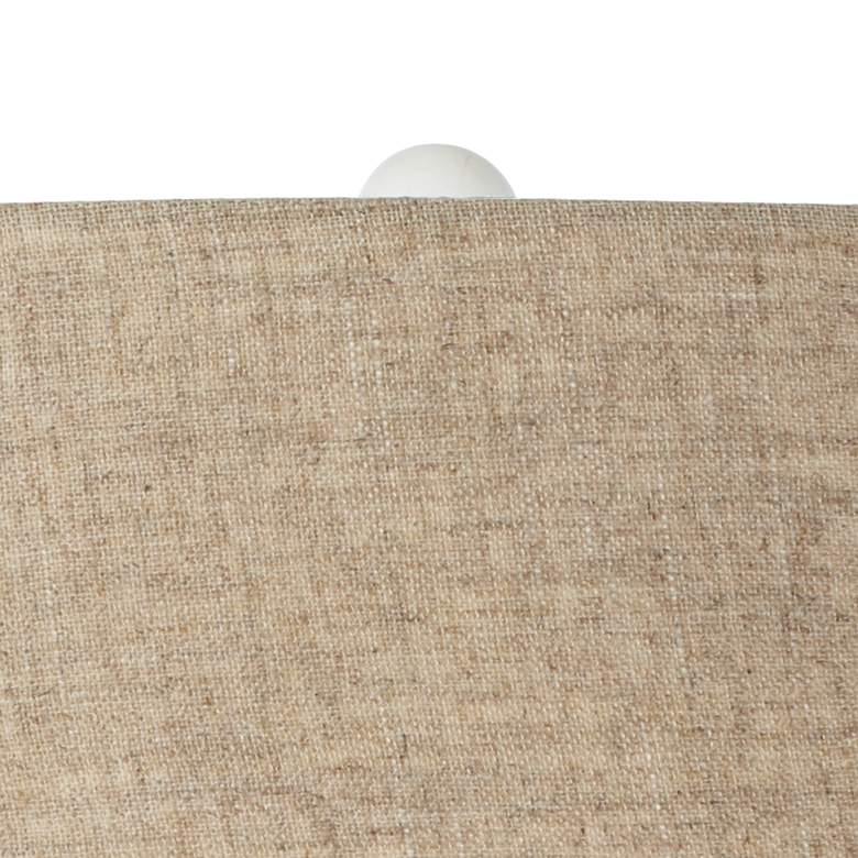 Image 3 Possini Euro Cosgrove 26 1/2" White Ceramic Table Lamp with USB Dimmer more views