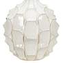5_Possini Euro Cosgrove 26 1/2" White Ceramic Table Lamp with USB Dimmer more views
