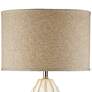 4_Possini Euro Cosgrove 32 3/4" White Ceramic Table Lamp with Dimmer more views