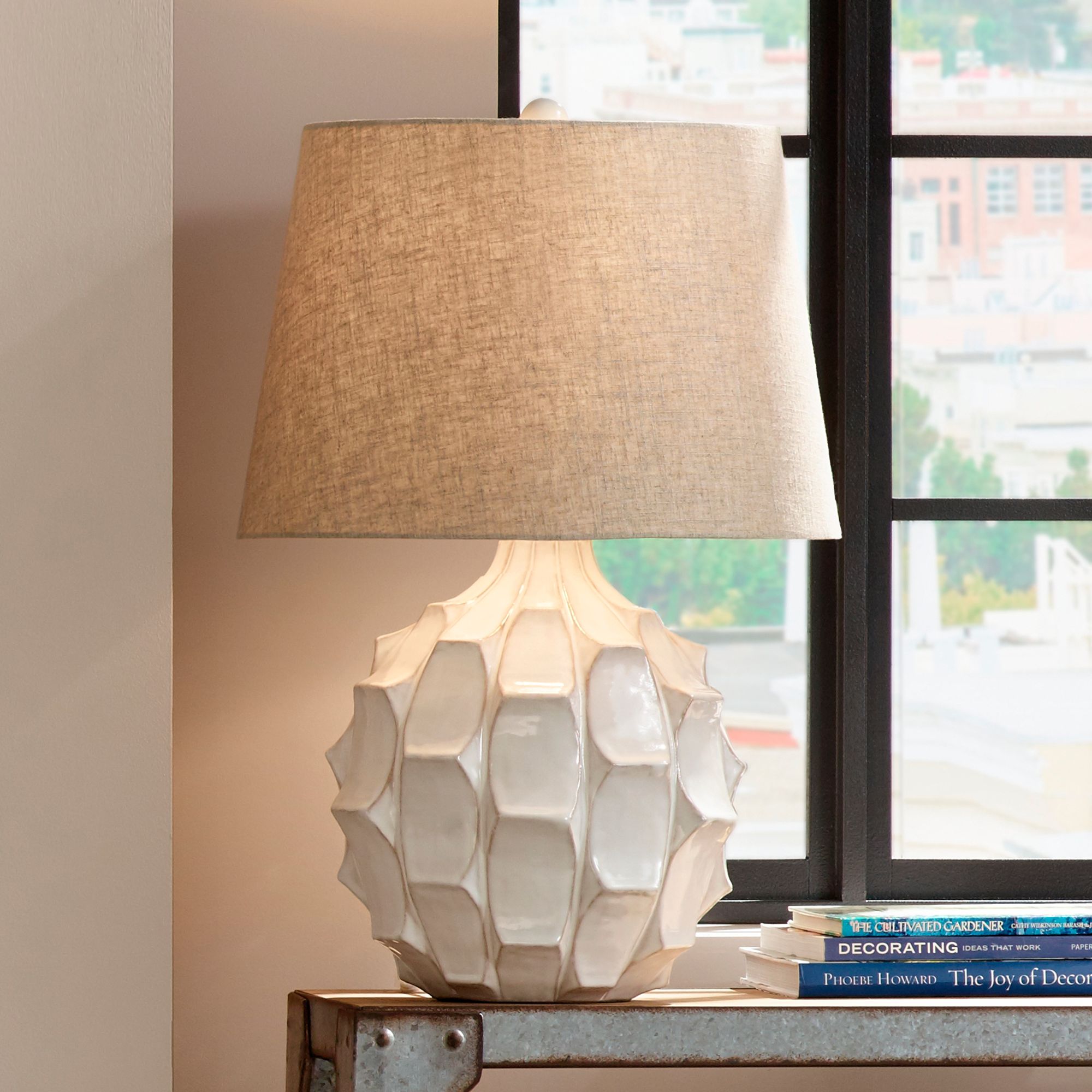 White - Ivory, Ceramic - Porcelain Table Lamps | Lamps Plus