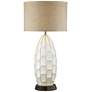 2_Possini Euro Cosgrove White Ceramic Table Lamp with USB Workstation Base