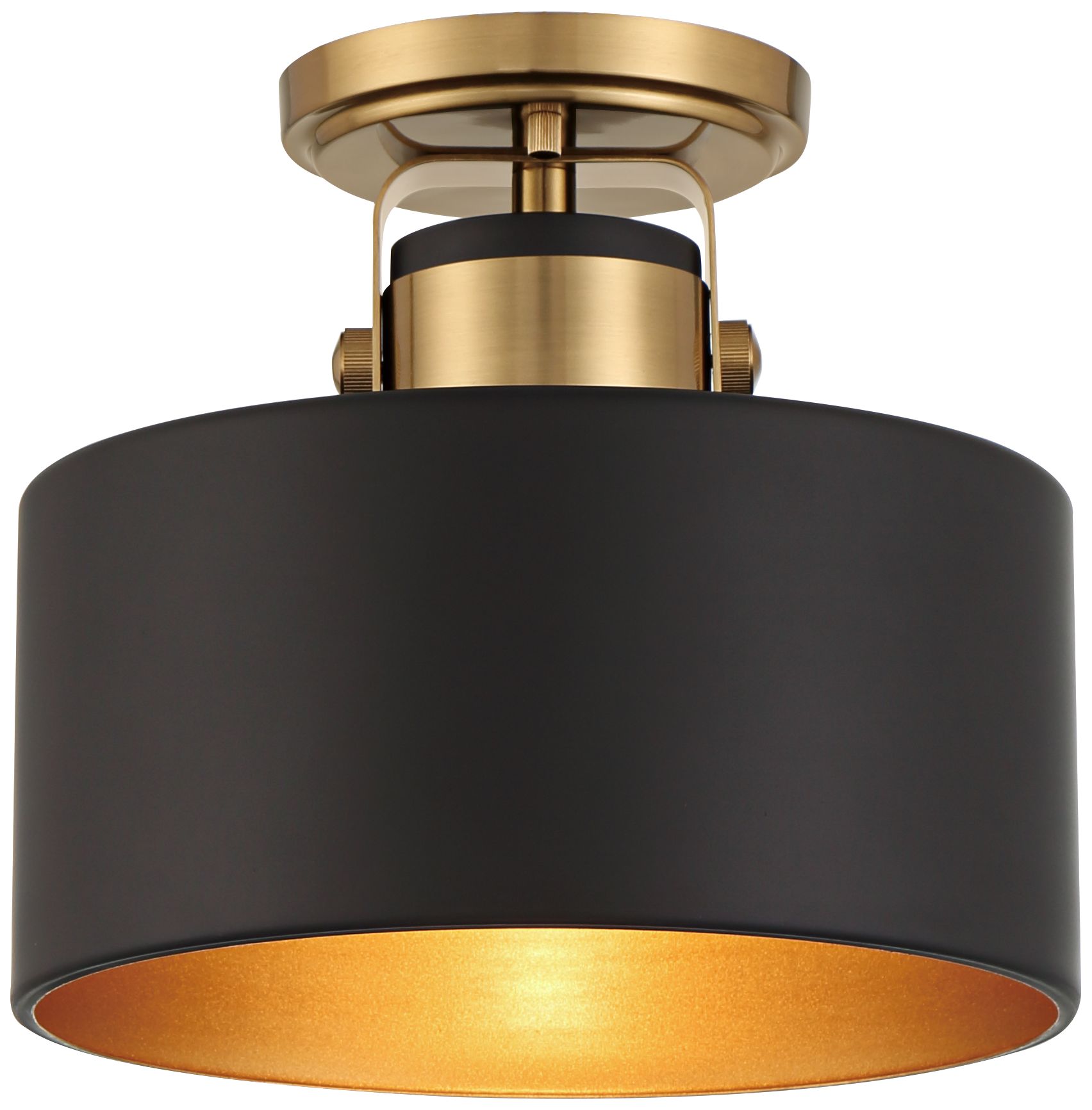 Black and sales gold ceiling light