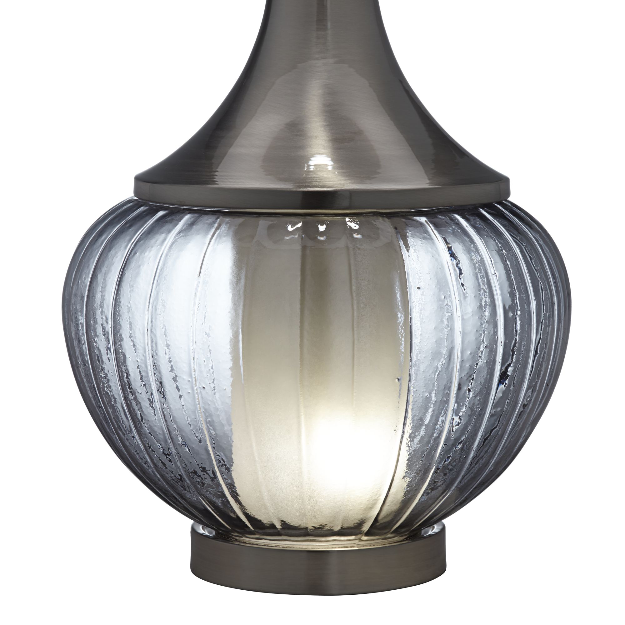 Image 4 Possini Euro Courtney 28 1/2" Glass Night Light Table Lamps Set of 2 more views