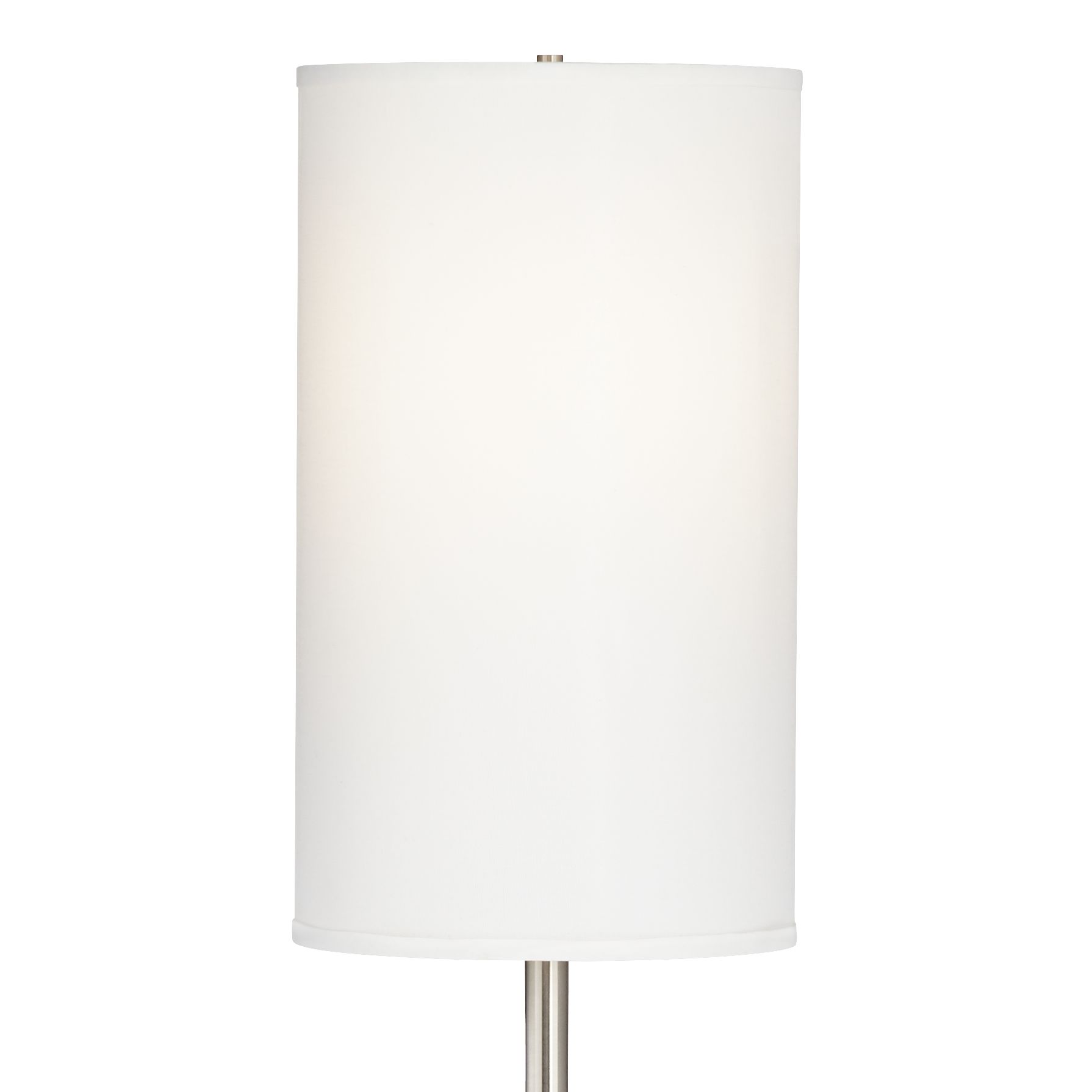 Image 3 Possini Euro Coverly 59 3/4" High Brushed Nickel Modern Floor Lamp more views