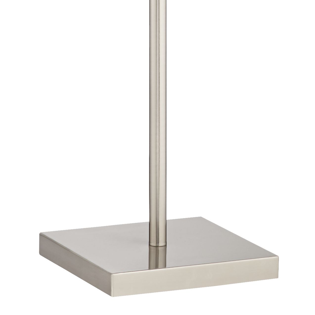 Image 4 Possini Euro Coverly 59 3/4" High Brushed Nickel Modern Floor Lamp more views