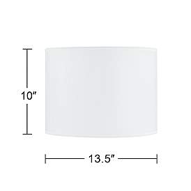 Image5 of Possini Euro Cream Textured Faux Silk Shade 13.5X13.5X10 (Spider) more views