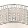 Possini Euro Crystal Strands 15 3/4" Wide Drum Ceiling Light