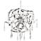 Possini Euro Curlz 25" Wide Chrome LED Pendant Light