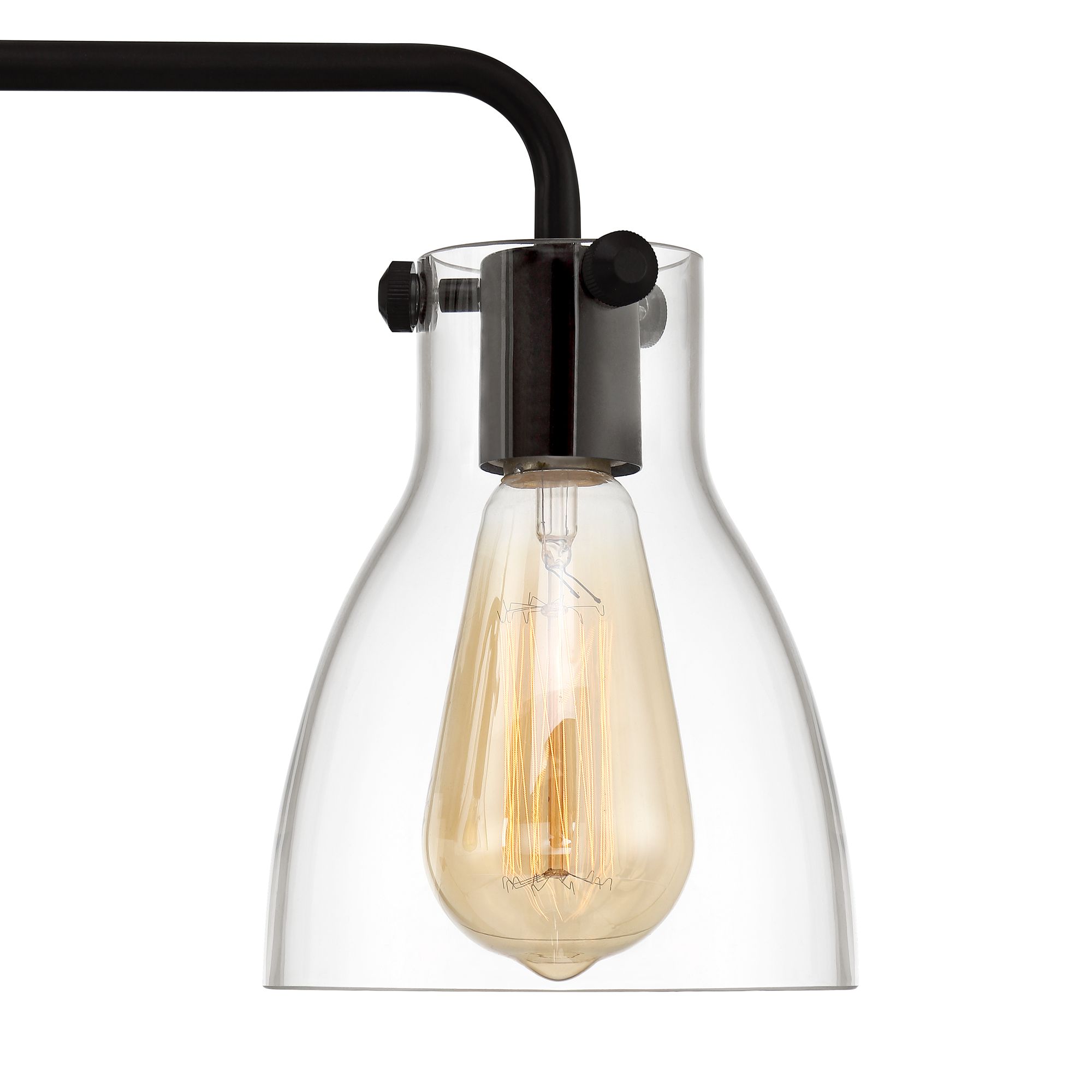 Thumbnail3 of Possini Euro Cyn 23 3/4" Wide Bronze 3-Light Bath Light more views