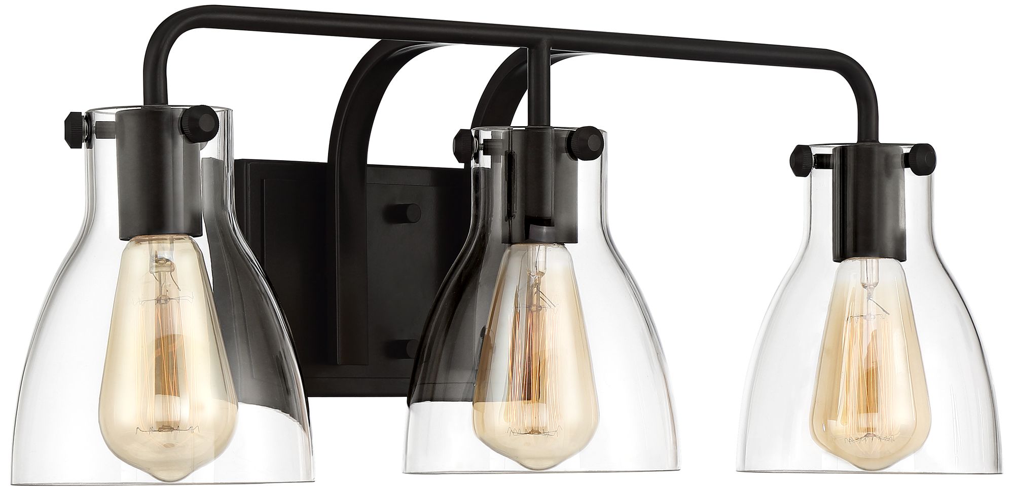 Possini Euro Cyn 23 3/4" Wide Bronze 3-Light Bath Light