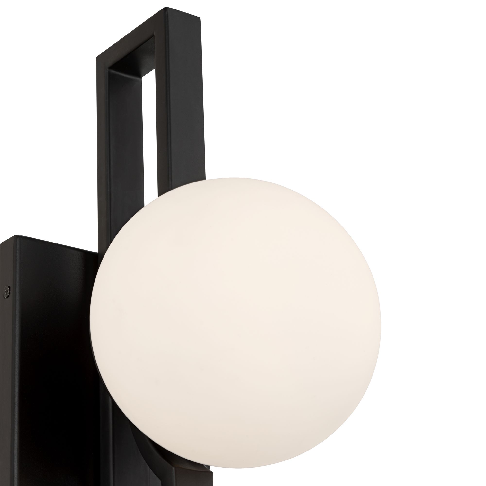 Image 2 Possini Euro Dacia 24" High Black Indoor/Outdoor Wall Light Set of 2 more views