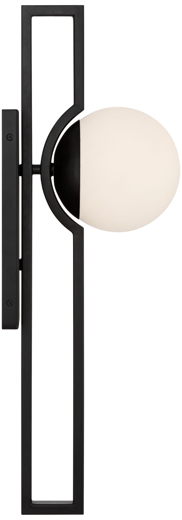 Image 7 Possini Euro Dacia 24" High Black Indoor/Outdoor Wall Light Set of 2 more views