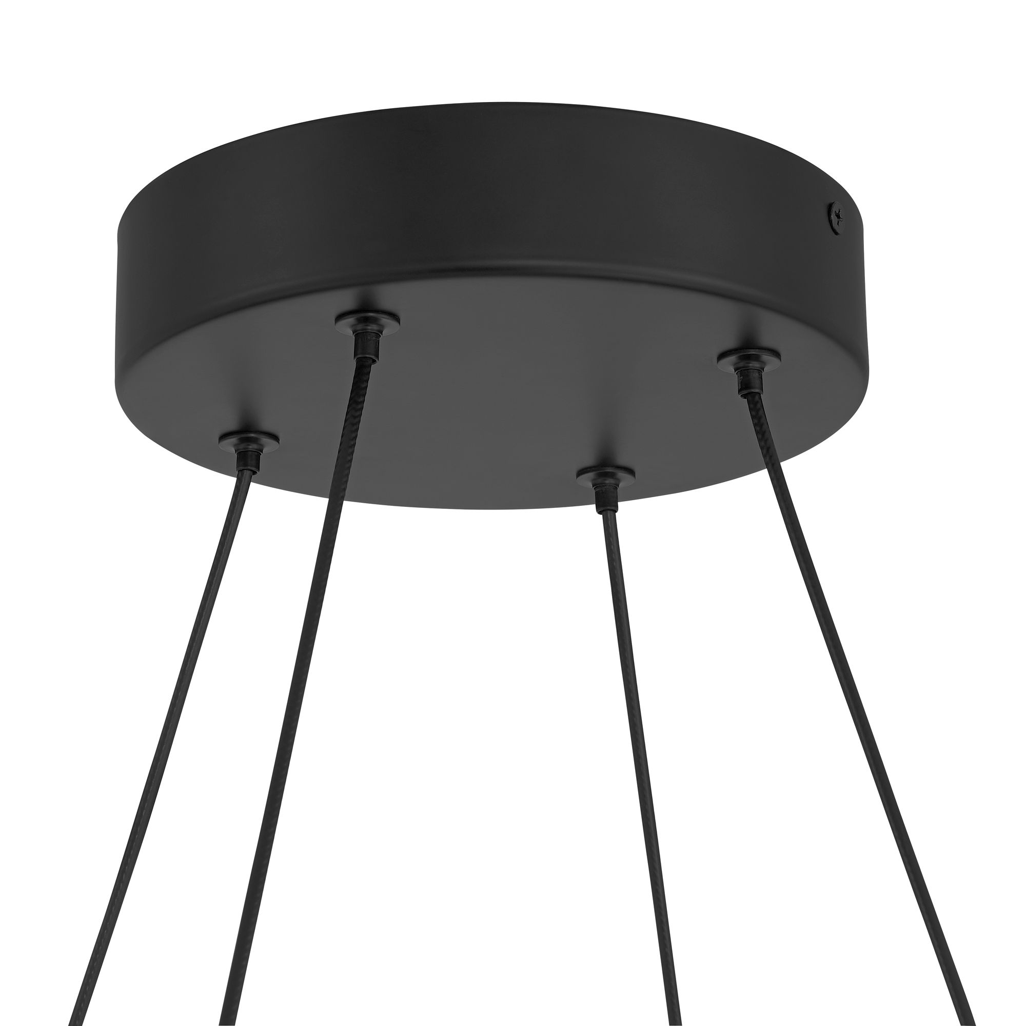 Watch A Video About the Possini Euro Dalca Matte Black Cast Glass 16 LED Ring Chandelier