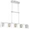 Possini Euro Dalton 37 1/2" Adjustable Pulley LED Chandelier