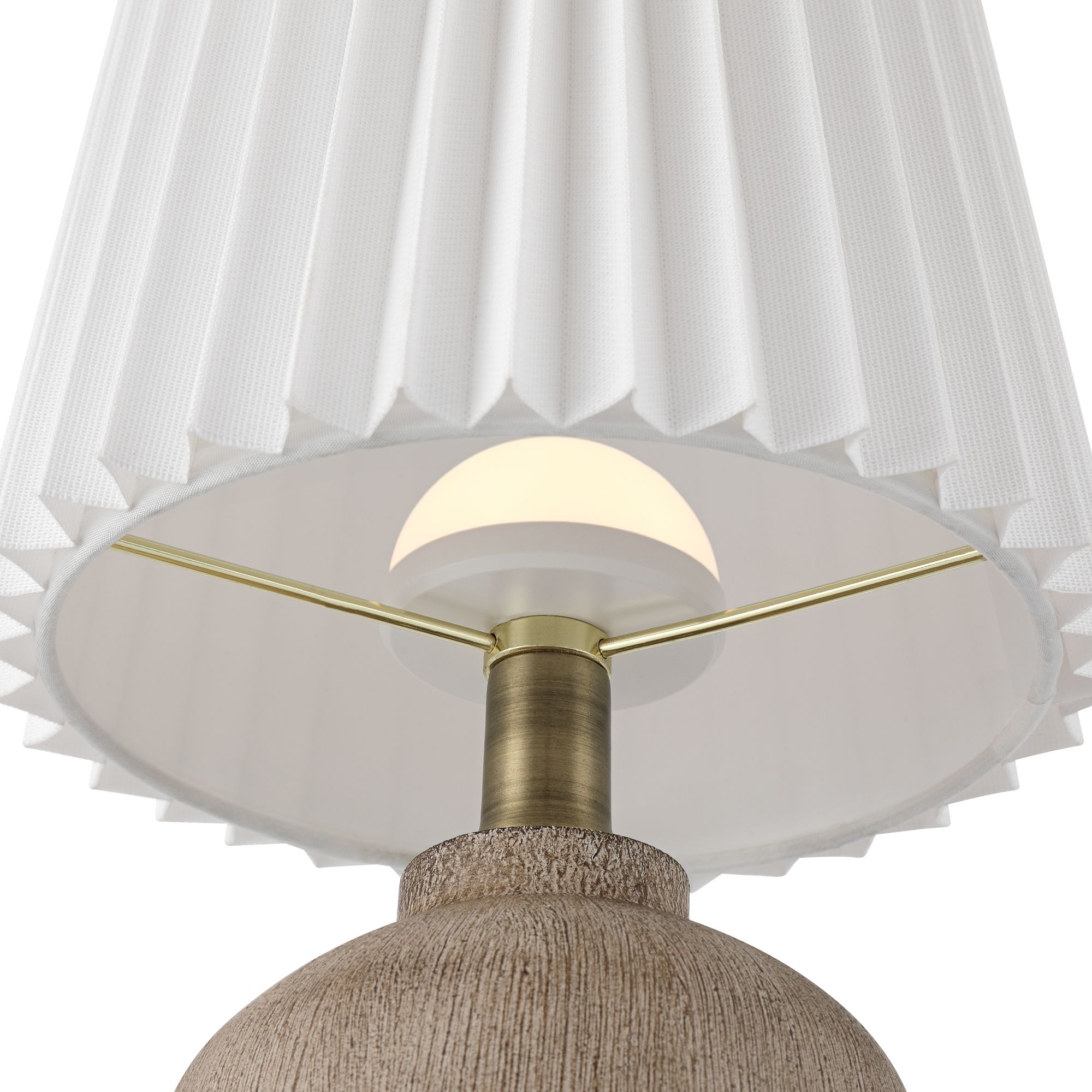 Image 4 Possini Euro Danielle 13 3/4" Ceramic Cordless LED Table Lamp Set of 2 more views
