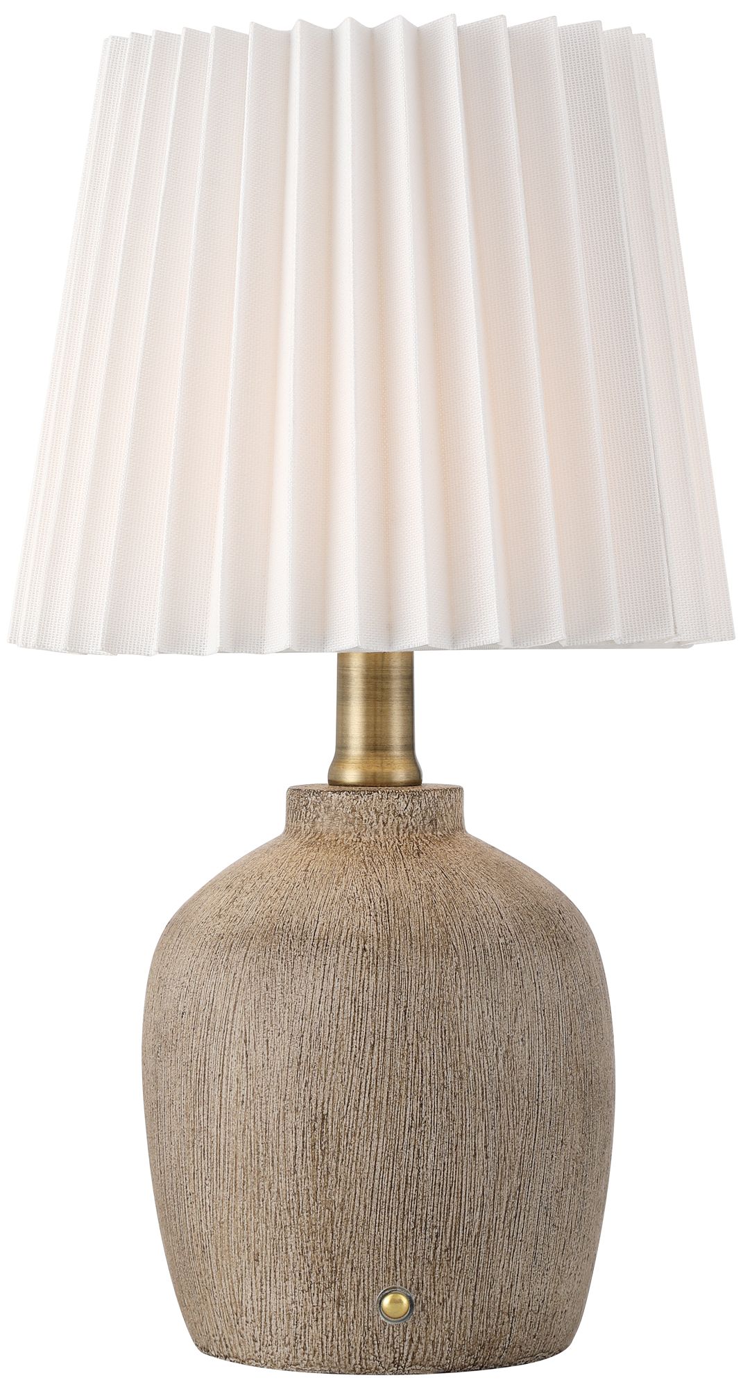 Possini Euro Danielle 13 3/4" Ceramic Cordless LED Table Lamp Set of 2