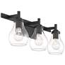 6_Possini Euro Danvers 22 1/2" Wide Black 3-Light Bath Light more views