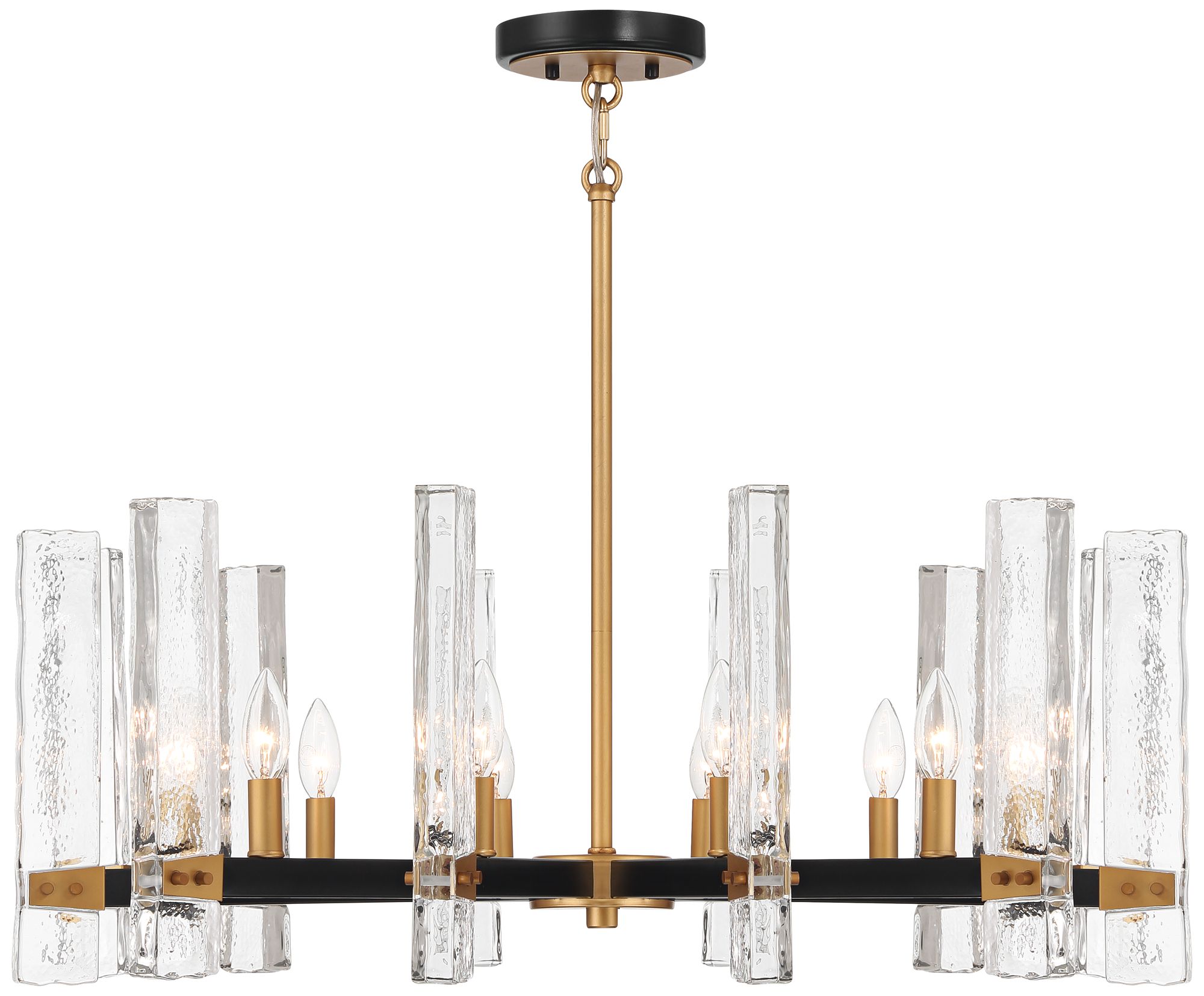 Watch A Video About the Possini Euro Daphne Gold Black 12 Light Modern Chandelier