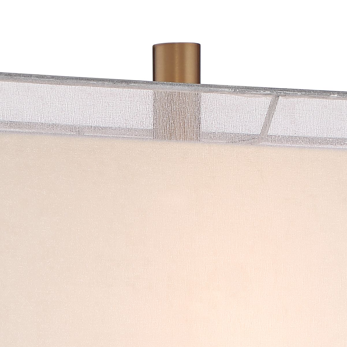 Image 3 Possini Euro Darcia 29" Clear Glass Lamp with Acrylic Riser more views