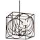 Possini Euro Darlene 19" Wide Bronze 6-Light LED Pendant