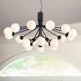 Thumbnail2 of Possini Euro Davina 34 1/2" Wide Black 18-Light LED Sputnik Chandelier