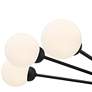 Thumbnail4 of Possini Euro Davina 34 1/2" Wide Black 18-Light LED Sputnik Chandelier more views