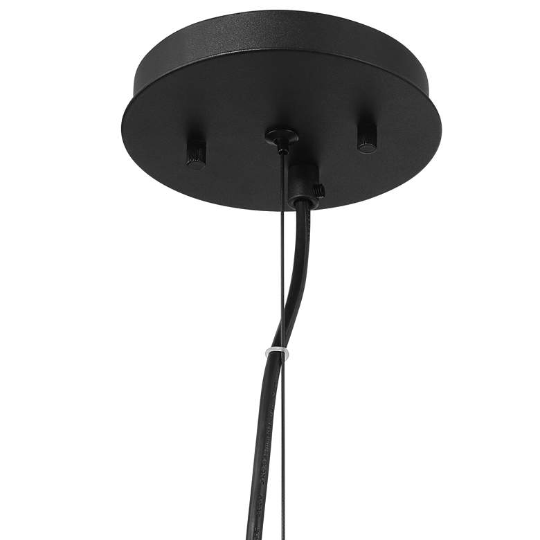 Image 6 Possini Euro Davina 34 1/2" Wide Black 18-Light LED Sputnik Chandelier more views